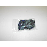 20X Mini 2.5 Volt .435 Watt Blue Christmas Glass Incandescent Mini Light Bulbs Replacement Tree Lights Bulbs With Green