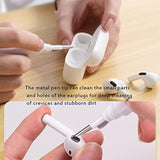 AirPods & Earbuds Cleaning Kit Multi-Tool with Brush White