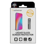 cellhelmet Liquid Glass Wipe On Extreme Glass Protection | $300 Repair Protection | Scratch & Shatter Protection | Universal Glass Screen Protector for Phones and Smart Watches