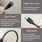 9V Heated Jacket Battery Charger Cable For 7.4V 8.4V Heated Jacket, Hoodies, Vests (Not For 12V Heated Gear)