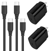 25W Super Fast Charger Type C For Samsung Galaxy A54 5G A14 A13 S23 S23+ S23 Ultra S22 S21 Fe S20 A03S A53 A04S A23 A33 A34,Z Fold4 3 Z Flip4,Usb C Charger Fast Charging Block 6Ft Usb C To C Cable