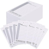 100 Packs 10 Line Football Sports Strip Cards Super Football Bowl Pool Cards, 100 No-Repeat Baseball Boxing Soccer Football Strip Cards Playing Scratch Off Cards For Super Football Party Favor