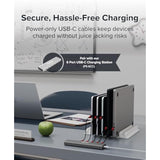 Usb C To Usb C Cable, Data Blocker Charge Only Cable 6In (Pack Of 5): 240W Safe Charging For Macbook Pro, Iphone 15/16, Ipad, Xps And More Usbc Devices (Usbc-Ccs5X)