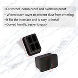 20Pcs Sfp Port Anti Dust Cover Cap Sfp Dustproof Plug Soft Silicone Protector For Ethernet Switch, Router And Network Interface Card,Etc.