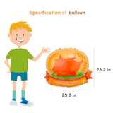 Thanksgiving Balloons Pumpkin Autumn Harvest Party Decorations 6pcs