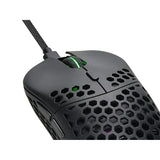 Hyper-K Wireless Ultralight Gaming Mouse - Pixart Optical Sensor, Offers 6 Programmable Dpi Settings - Dark Matter
