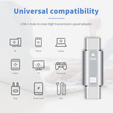 Usb C To Usb C Adapter, 40Gbps Usb Type C Coupler, Usb C Male To Male Adapter