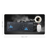 Cool Black Car Gaming Mouse Pad Z350 Jdm Car Large Mousepad Japanese Racing Car Desk Mat For Keyboard And Mouse Mat Non-Slip Rubber Desk Pad 23.6 X 11.8 Inch