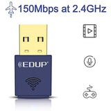 Usb Bluetooth Wifi Adapter, Wireless Nano Usb Network Adapter For Laptop Deskt
