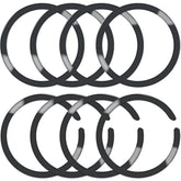 8-Pack Metal Rings for MagSafe Wireless Charger iPhone 13-16 Pro Max
