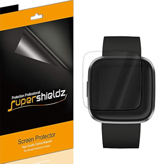 (3 Pack) Designed For Fitbit (Versa 2) Screen Protector, (Full Screen Coverage) High Definition Clear Shield (Tpu)