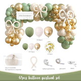 Martini Bow Birthday Party Decorations, Green Pink A Tini Bit Older Banner Hanging Swirls, Martini Glass Balloon Foil Curtain Balloon Arch For Girls Women Trendy Martini Bar Bachelorette Bridal Shower