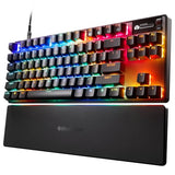 SteelSeries Apex Pro TKL Gen 3 OmniPoint 3.0 HyperMagnetic Switches Adjustable Actuation Rapid Trigger Ready Presets Protection Mode Rapid Tap/SOCD