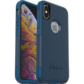 OtterBox Commuter Series Case for iPhone Xs & iPhone X (Only) - Non-Retail Packaging - Bespoke Way (Blazer Blue/Stormy Seas Blue)