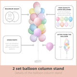 Rose Gold 80th Birthday Balloons: Latex & Confetti Party Decor