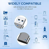 4Pcs Type C To Usb Adapter, Usb To Type C Adapter, 2-Pack Usb C To Usb Adapter