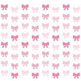 Pink Bow Party Hanging Banners & Birthday Party Supplies Decorations - Bow Paper Cutouts For Girl Baby Shower Bridal Shower Bachelorette Room Backdrop - 8 Pcs, 55 Inch, Hot To Light Pink Paper Banners