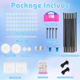 Balloon Arch Kit with Electric Balloon Pump Dual Nozzle Inflator & Stand for Parties