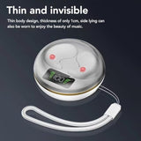 True Invisible Earbuds, Sleep Earbuds Invisible Bluetooth 5.3 For Sleeping, Smallest Tiny Earbuds Hidden Headphones Small Ears With Charging Case For