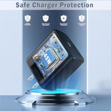 2025 New 45W Super Fast Charger Type C Usb C Android Charger With C To C 6Ft Long Type C Fast Charging Cable 2Pack For Samsung Galaxy S25/S25+/S25 Ultra/S24/S24+/S24 Ultra/S23/S23+/S23 Ultra/S22/S21