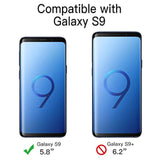 Heavy Duty Samsung Galaxy S9 Case by JETech, Black