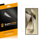 (3 Pack) Designed For Samsung (Galaxy S24 Ultra) Screen Protector, High Definition Clear Shield (Pet)
