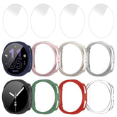 8+4 Pack Case For Samsung Galaxy Watch 8 40Mm With Tempered Glass Screen Protector, Waterproof Anti-Fog Screen Protector Shockproof Hard Pc Cover Compatible With Galaxy Watch 8 40Mm