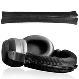 Pxc550 Knitted Headband Replacement Headband Top Pad Cushion Cover Compatible With Sennheiser Pxc 480 Pxc 550 Pxc 550-Ii Mb 660 Headphones Head Band Pad Cover Protector - Black