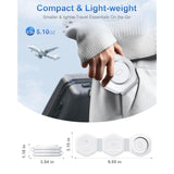 3 In 1 Wireless Charging Station For Apple Multiple Devices, Foldable Magnetic Fast Travel Charger, Compatible With Magsafe Iphone 16 15 14 13 12 Apple Watch & Airpod, Gift For Women