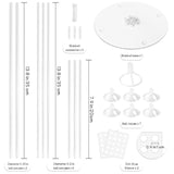 6-Set Balloon Stand Kit with Bases for Table & Floor Party Decor