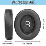 Aonic 50 Earpads Replacement Compatible With Shure Aonic 50 Gen 1/Gen 2 Wireless Headphones (Do Not Fit Aonic 40/Srh1540) Ear Pads Cushions Protein Leather Black
