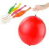 25 Punch Balloons - Neon Heavy Duty Bouncy Balloons for Kids' Party Favors & Outdoor Play