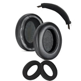 Wh-Xb910N Replacement Ear Pads For Sony Wh-Xb910N Headphones, Zipper Headband Cover For Whxb910N, Earpads With High Density Memory Foam Earmuff Protective Cover, 3 In 1 Ear Cushions(Black)