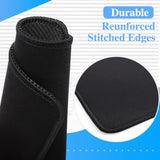 20 Pack Mouse Pad With Stitched Edge,2Mm Black Mouse Pads,Mousepads With Non Slip Rubber Base,Premium-Textured & Waterproof Mousepad For Computers Laptop Office Home,8.7X7.1In