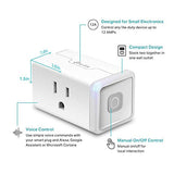 Plug Hs103P4, Smart Home Wi-Fi Outlet Works With Alexa, Echo, Google Home & Ifttt, No Hub Required, Remote Control, 15 Amp, Ul Certified, 4-Pack, White