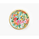 RIFLE PAPER CO. Garden Party Small Plates, Vibrant Floral Design, Perfect for Parties, Celebrations, and Special Occasions, Durable and Stylish Tableware to Add a Fun, Elegant Touch to Any Event