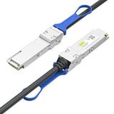 100Gb/S Qsfp28 Dac Cable - 100Gbase-Cr4 Eth 100Gbe Qsfp28 To Qsfp28 Passive Direct Attach Copper Cable For Mellanox Eth Mcp1600-C00Ae30N, 0.5-Meter