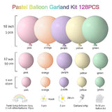 Pastel Balloon Arch Kit Pastel Party Decorations With Daisy Balloons,Pa Stel Balloons And Long Balloon Rainbow Balloons Arch Kit Baby Shower Balloon Arch For Birthday Gender Reveal Decoration