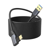CableCreation 16FT USB to USB C 3.1 Link Cable Compatible with Meta Quest Pro/Quest3/Quest2/Pico4, 5Gbps Highly Speed VR Headsets Accessories Gaming PC, 5 Meters