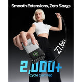 3 In 1 Portable Charger With Built-In Retractable 27.6In Cable And Foldable Wall Plug, 35W 10,000Mah Gan Fast Charging Power Bank, Travel Essential Battery Pack For Iphone 17/16/15,Galaxy