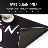 Computer Desk Mat For Teens And Adults - Bundle With 12" X 31" Tv Show Logo Computer Mousepad Plus Bookmark | Tv Sitcom Desk Office Supplies