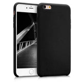 Apple iPhone 6 Plus / 6S Plus TPU Silicone Phone Case with Soft Finish - Black Matte