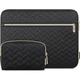 14 Inch Laptop Sleeve For Macbook Air/Pro 14 Inch Macbook Pro 14 Case Compatible With Macbook Pro 14 Inch M4 M3 Protective Computer Sleeve 14 Inch Laptop With Small Case, Black