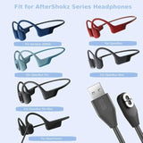 Replacement For Shokz Headphones Charging Cable, 2 Pack Charger For Shockz Aftershokz Open Run Headphone, 3.3Ft Magnetic Usb Cord