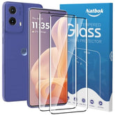 2 Pack 3D Compatible With Motorola Moto G85/Edge 50 Fusion/50 Neo Screen Protector,9H Tempered Glass Film,Hd Clear Scratch Resistant,Bubble-Free For Moto G85 5G Screen Protector