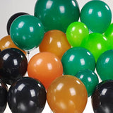 135pcs Green Black Brown Gamer Balloon Garland Kit for Video Game Party