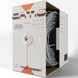 Cat6 Cm - 1000Ft - Cca - 23Awg - Utp - 550Mhz/10Gbps Ethernet Cable (Gray)