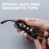 360 Pro Magnetic Connectors Tips For Fast Charging - Only Compatible With 360 Pro Magnet Phone Charger Cable - 3-Pack Includes Type Usb C Magnetic Adapter - Compatible With Usb C Devices