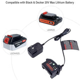 Lcs1620B 20V Lithium Battery Charger Compatible With Black & Decker 20V Lithium Battery Lbxr20 Lb2X4020 Lbxr2020-Ope Lbxr2020Apb Lb2X3020-Ope Lb2X4020-Ope