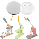 2.25 Inch Blank Button Badge Maker Pin Parts Metal Large Shells Plasti